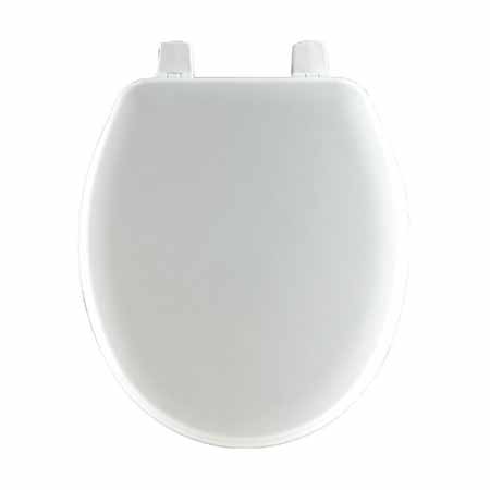 CHURCH BB540-000 WHITE ROUND FRONT SEAT WITH COVER FOR BABY DEVORO CLOSET