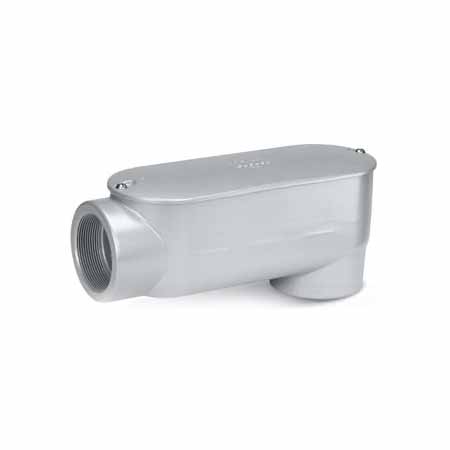 ALB-7 2-1/2IN LB ELECTROLET ALUMINUM CONDUIT BODY WITH COVER