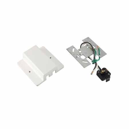 L909-P WHITE FLOATING CANOPY AND CONNECTOR SINGLE CIRCUIT